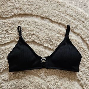 Garage Bikini Top, Black, Size M